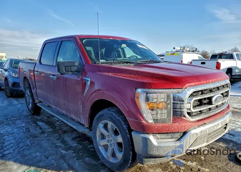 2022 Ford F150 Supercrew z USA, uszkodzony, nr VIN 1FTFW1E5XNKF08457